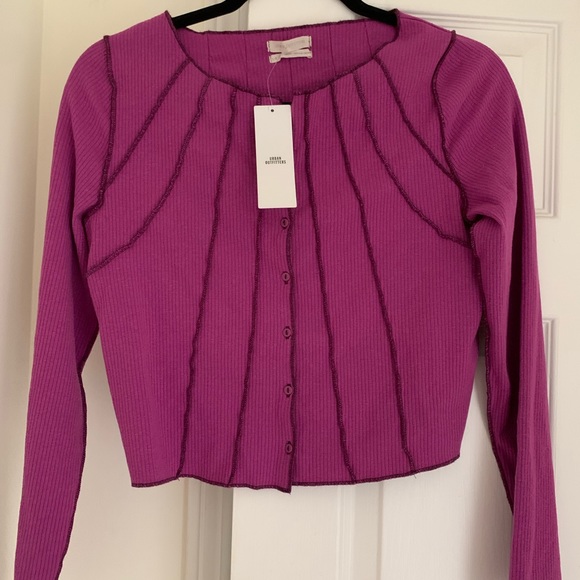 NWT Urban Outfitters Button Down Top - Picture 4 of 4